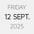 12 September 2025